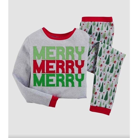 NWOT MUDPIE GIRLS CHRISTMAS 🎄 PJS - Picture 2 of 4